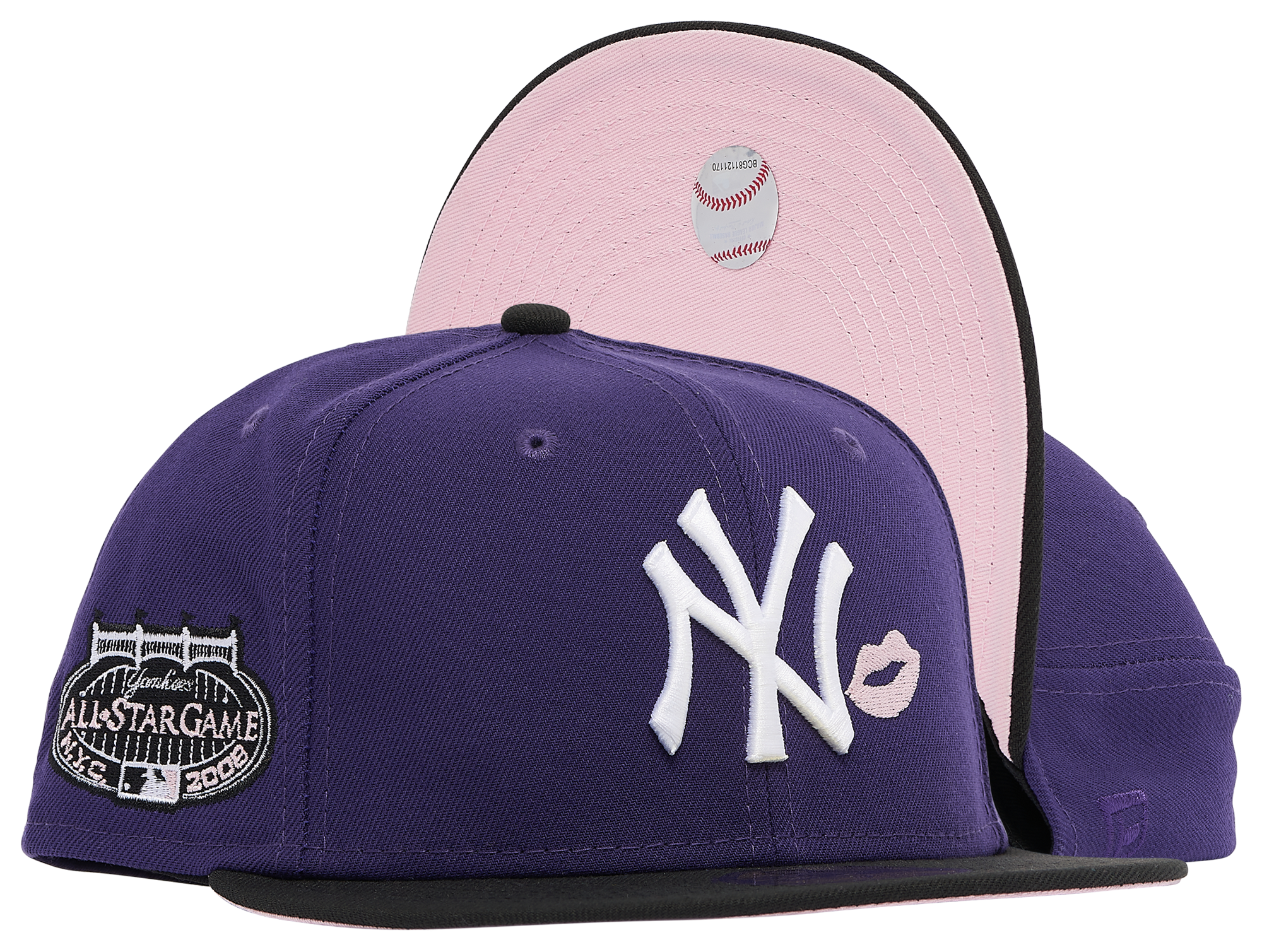 New York Yankees Hat Club Exclusive - Pink Under Brim UV 7 3/4