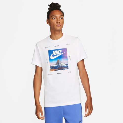 Nike Mens  Nsw Si T-shirt In White/blue