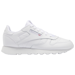 Boys' Grade School - Reebok Classic Leather  - White/White