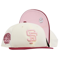 New Era Men's Khaki, Olive San Francisco Giants Pink Undervisor 59FIFTY  Fitted Hat
