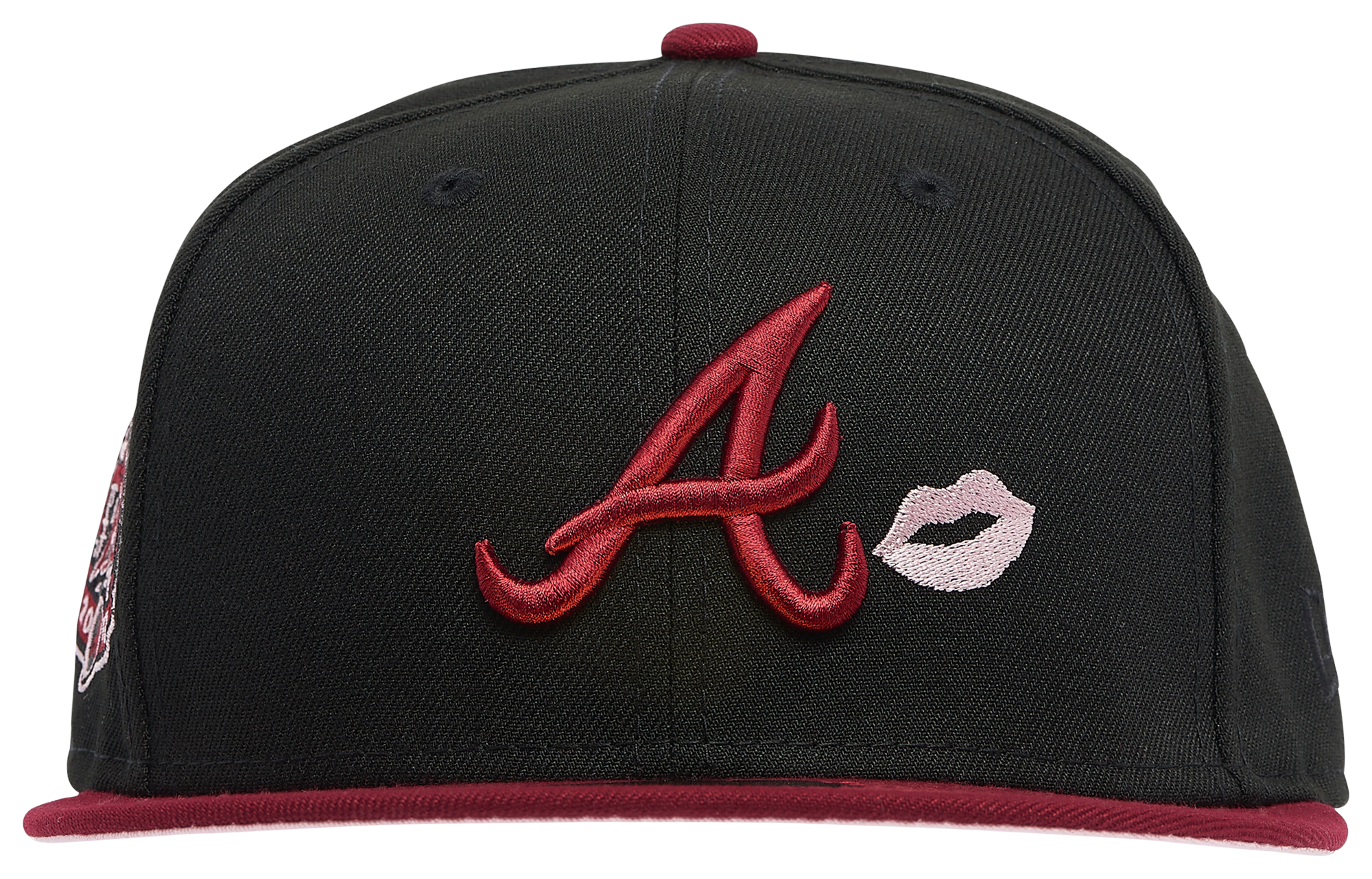 New Era Braves 2T Lips UV Side Patch Fit Cap