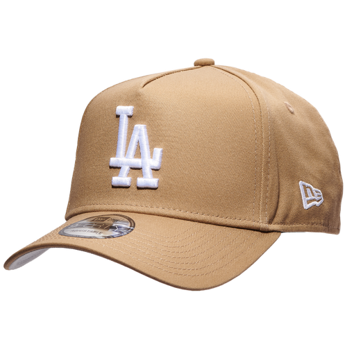 

New Era Mens Los Angeles Dodgers New Era Dodgers 9Forty A Frame Cap - Mens White/Khaki Size One Size