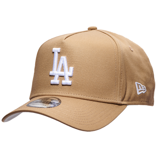 New Era Mens Los Angeles Dodgers  Dodgers 9forty A Frame Cap In White/khaki