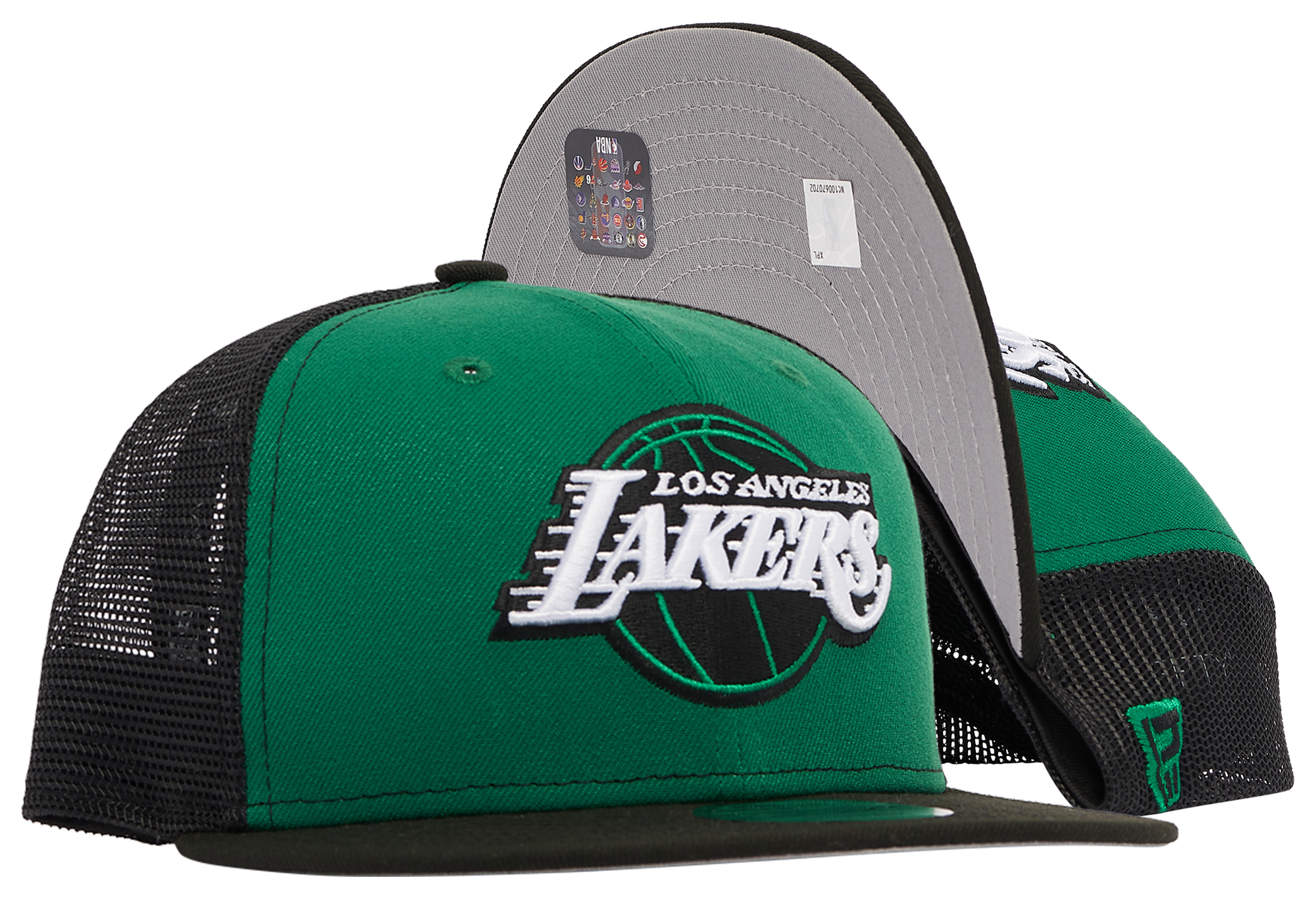 Green store lakers hat