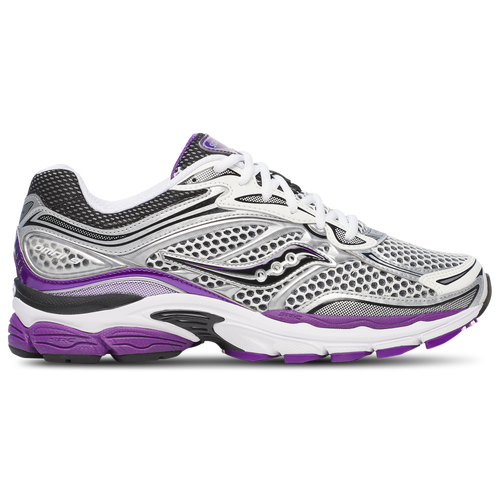 Saucony Progrid Omni 9 Sneakers In Silver/purple/white