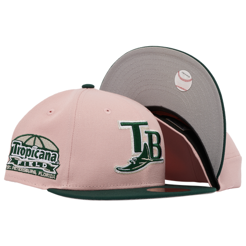 

Tampa Bay Rays New Era Rays 2-Toned Side Patch Fitted Cap - Mens Blush/Green Size 7