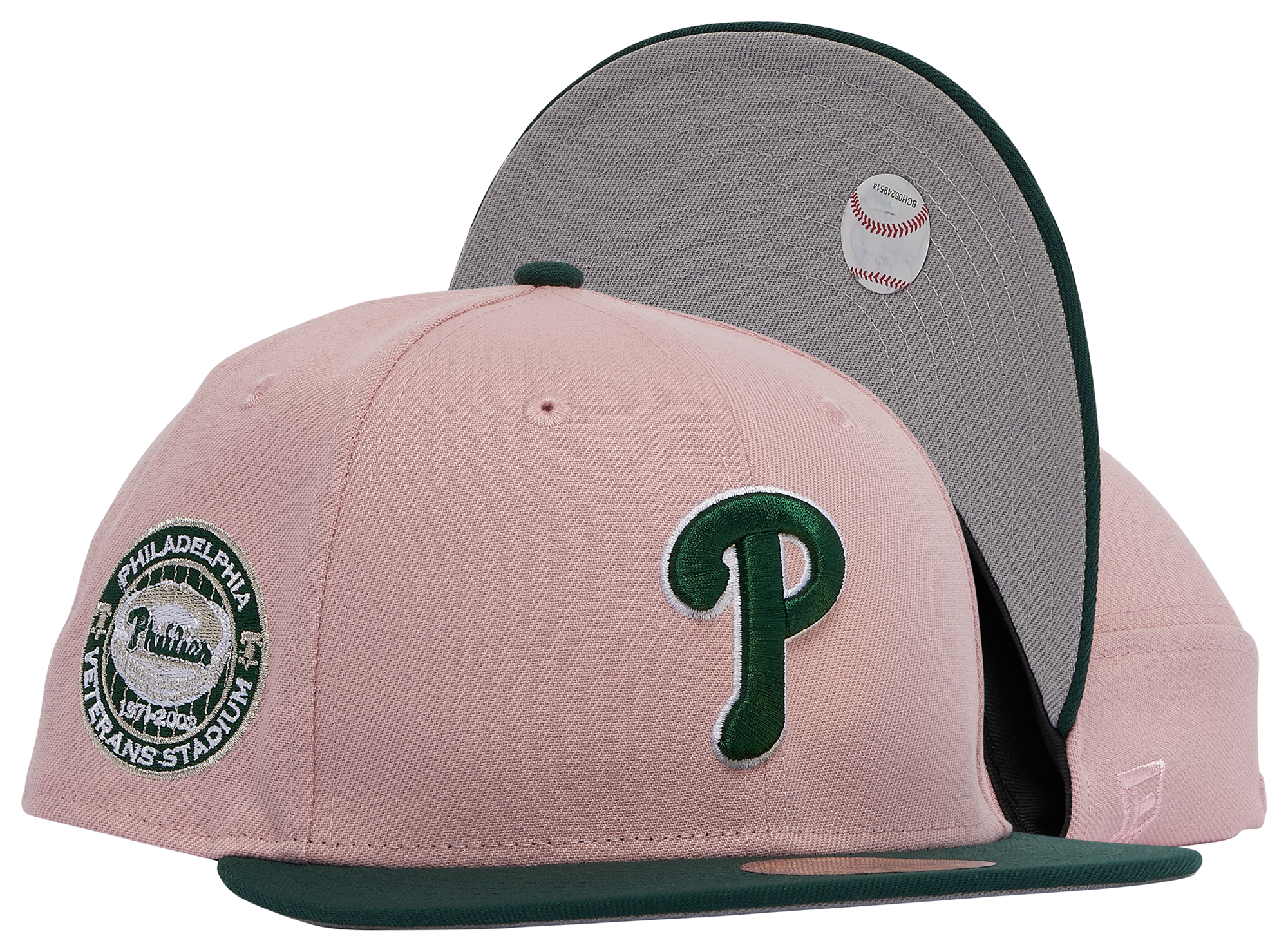 New Era Phillies 2-Toned Side Patch Fitted Cap