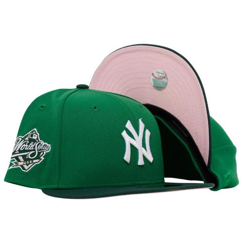 

New Era Mens New York Yankees New Era Yankees 2T Side Patch Fitted Cap - Mens Mean Green/Green Size 7