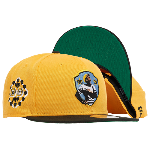 

New Era Mens New Era Roberto Clemente 21 2T Hall of Fame Snap Cap - Mens Yellow/Black Size One Size