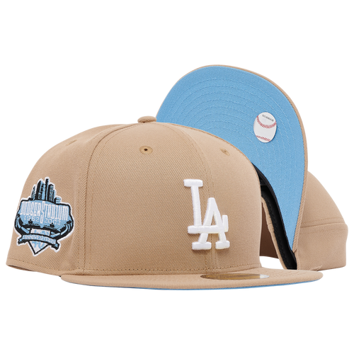 

New Era Mens Los Angeles Dodgers New Era Dodgers Khaki Fitted Cap - Mens Khaki/Carolina Size 7