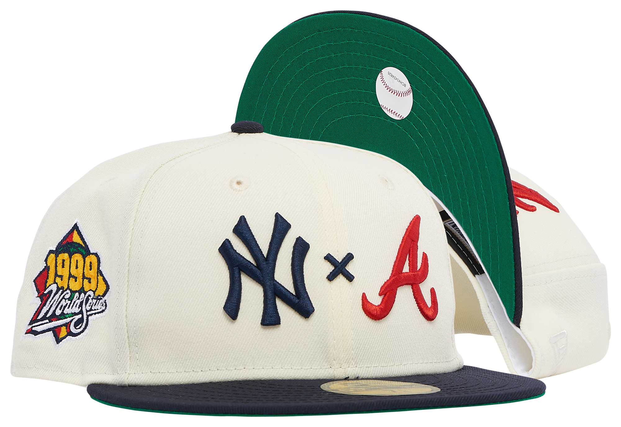 Men's Atlanta Braves New Era Navy FEATURE x MLB 59FIFTY Fitted Hat