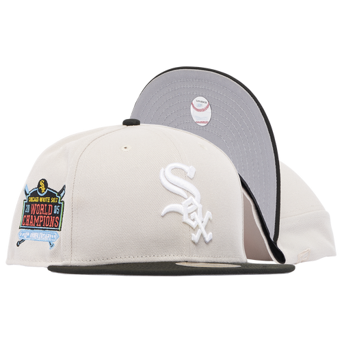 

New Era Mens New Era White Sox 59Fifty - Mens Grey/Black Size 7