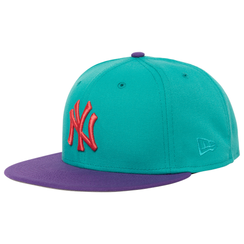 

New Era Mens New Era 950 Yankees WS 98 - Mens Teal/Purple Size One Size