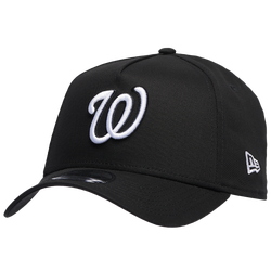 Men's - New Era Nationals A Frame Trucker Cap - White/Black