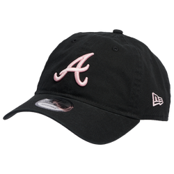 Men's - New Era Braves 920 Adjustable Cap - Black/Pink