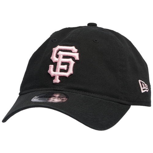 

New Era Mens San Francisco Giants New Era Giants 920 Adjustable Cap - Mens Black/Pink Size One Size