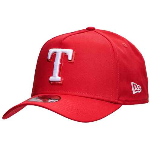 

New Era Texas Rangers New Era Rangers 9FORTY A-Frame Hat - Adult Red/White Size One Size