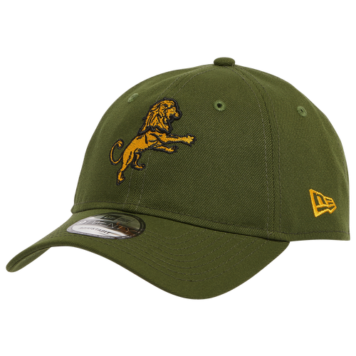 

New Era Mens New Era Lion Head Emoji Adjustable Cap - Mens Olive/Multi Size One Size