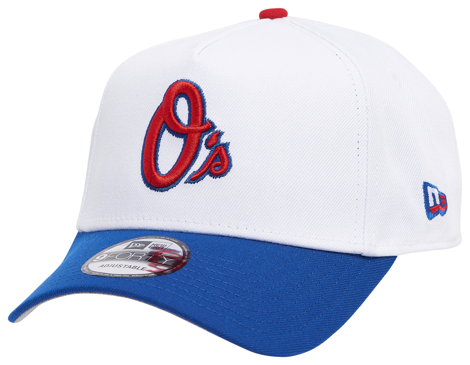 New Era Atlanta Braves Cooperstown Trucker 9Forty Adjustable Hat Blue