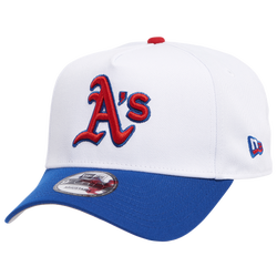 Adult - New Era Athletics 9FORTY A-Frame Hat - White/Blue/Red