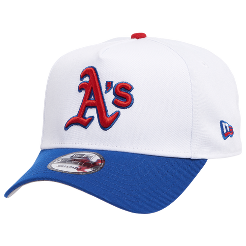 

New Era New Era Athletics 9FORTY A-Frame Hat - Adult White/Blue/Red Size One Size