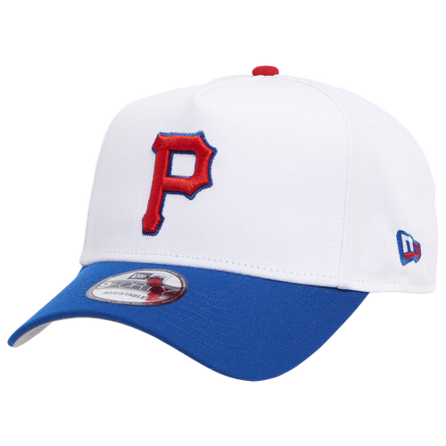 

New Era New Era Pirates 9FORTY A-Frame Hat - Adult White/Blue/Red Size One Size