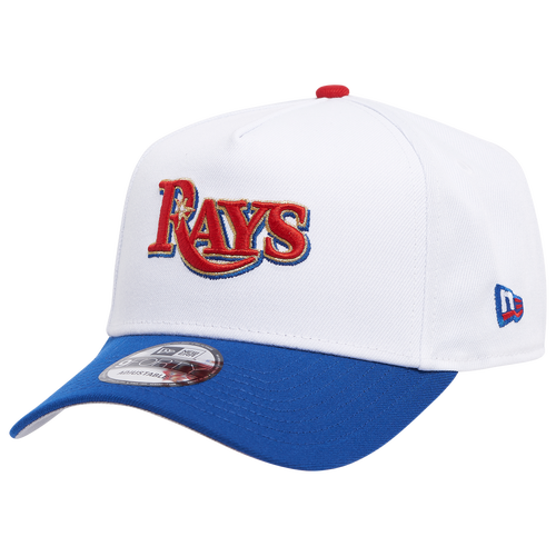 

New Era New Era Rays 9FORTY A-Frame Hat - Adult White/Blue/Red Size One Size