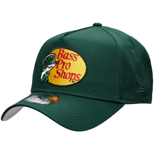 

New Era Mens New Era Bass Pro Shop 9Forty Adjustable - Mens Green/Black/White Size One Size