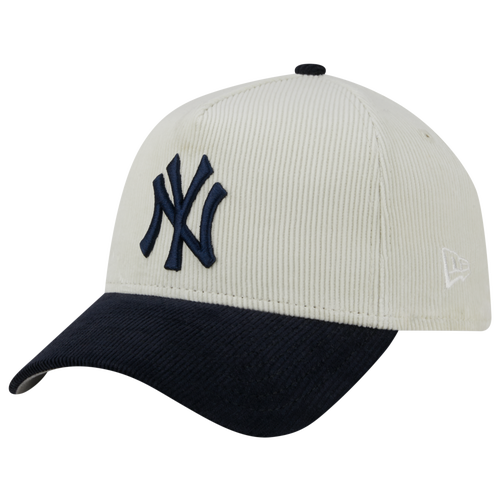 

New Era New Era Yankees 9Forty 2T A Frame Adjustable Hat - Adult White/Navy Size One Size