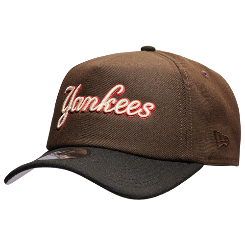 

New Era Mens New Era Yankess Foam 99 World Series 940 A Frame Cap - Mens Walnut/Black Size One Size