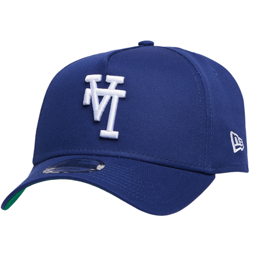 

New Era Mens New Era Dodgers A Frame Upside LA Adjustable Cap - Mens Blue/White Size One Size