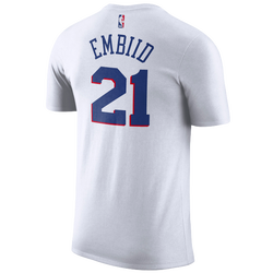 Men's - Nike NBA Player Name & Number Dri-FIT T-Shirt - White