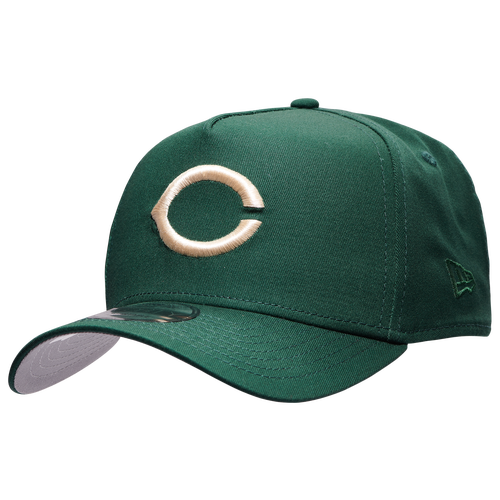 

New Era Mens New Era Reds A Frame '75 World Series Cap - Mens Dark Green/Grey/White Size One Size