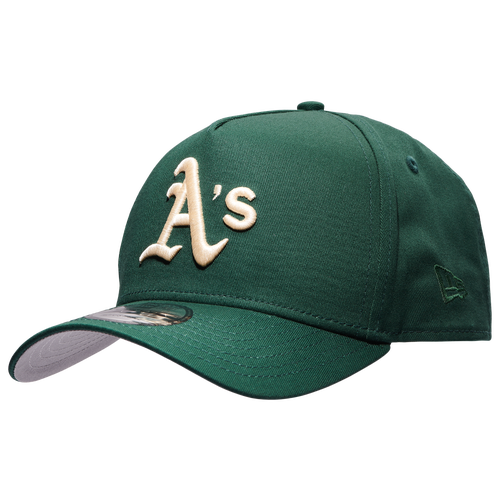 MENS - New Era A's A Frame 40th Anniversary Cap - Grey/Dark Green White