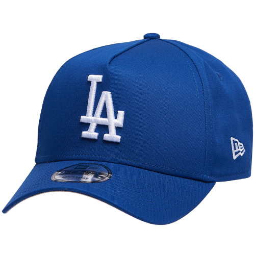 New Era Mens Los Angeles Dodgers Dodgers A Frame Adjustable Cap - - White / Royal