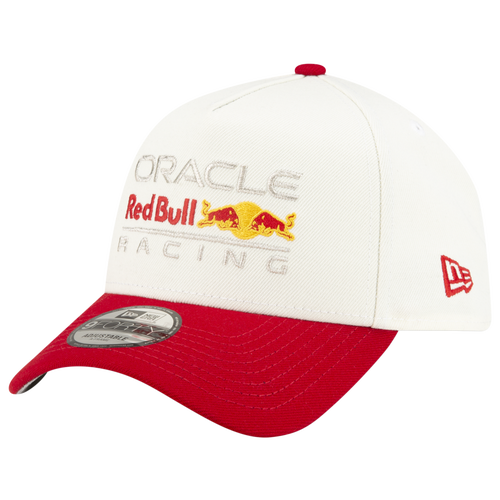 

New Era Mens New Era 940 A Frame F1 Redbull Adjustable Cap - Mens White/Red Size One Size