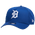 New Era Tigers 940 A Frame Adjustable Cap - Men's White/Light Royal