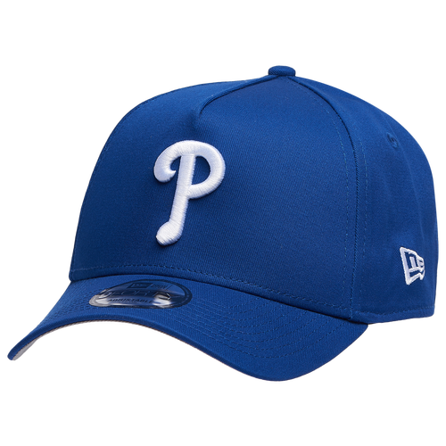 New Era Mens Philadelphia Phillies Phillies A Frame Adjustable Cap - - White / Royal