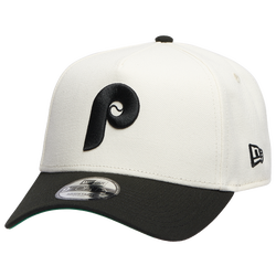 Adult - New Era Phillies 9FORTY A-Frame Cap - Black/White