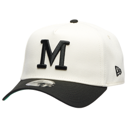 Men's - New Era Brewers 9FORTY A-Frame Adjustable Hat - White/Black
