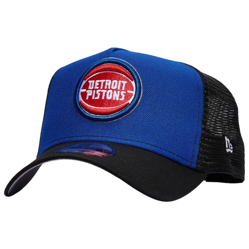 New Era Detroit Pistons  Pistons 9forty A-frame Trucker In Blue