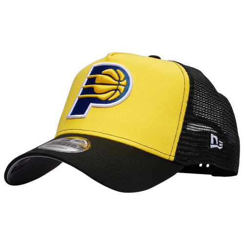 New Era Indiana Pacers  Pacers 9forty A-frame Trucker In Yellow