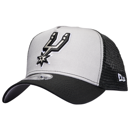 

New Era San Antonio Spurs New Era Spurs 9FORTY A-Frame Trucker - Adult Purple/Black Size One Size