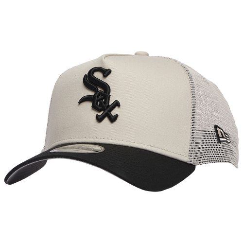 

New Era Mens Chicago White Sox New Era White Sox 9Forty Trucker Cap - Mens White/Black Size One Size