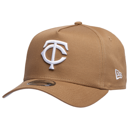 

New Era Mens New Era Twins A Frame Adjustable Cap - Mens Khaki/White Size One Size