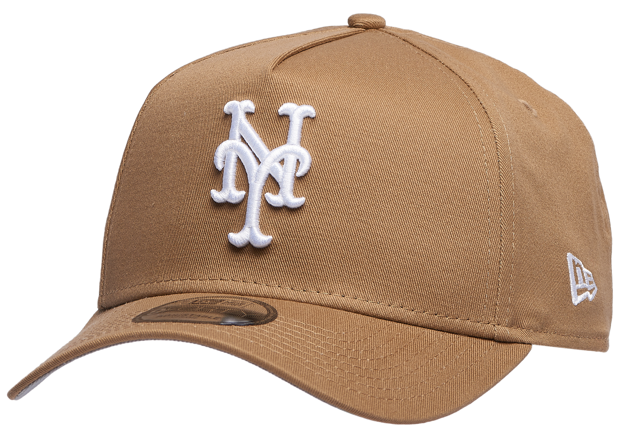 New Era Mets A Frame Adjustable Cap - Men's