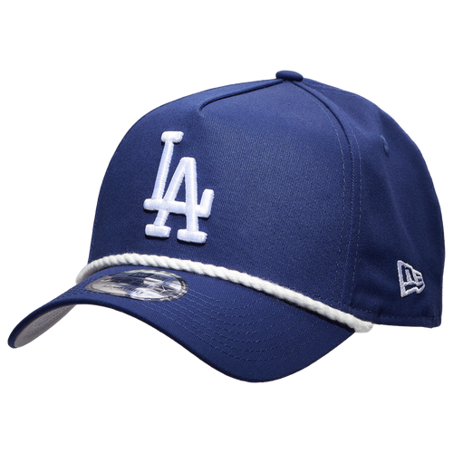 

New Era Mens Los Angeles Dodgers New Era Dodgers A Frame Adjustable Cap - Mens White/Brown Size One Size