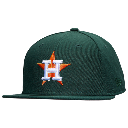 

New Era New Era Astros 59Fifty Fitted Hat - Adult White/Dk Green Size 7