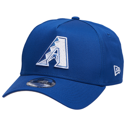 New Era Mens Arizona Diamondbacks Diamondbacks 940 A Frame Adjustable Cap - - Light Royal / White