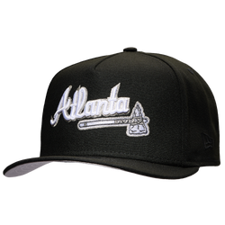 Adult - New Era Braves 9Fifty 95 World Series - Black/Silver